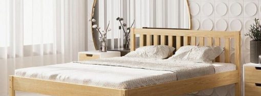 Кровати из дерева – экологически чистая мебель*