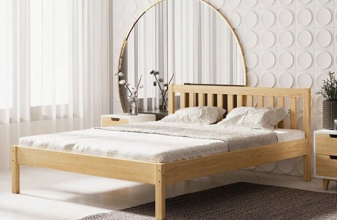 Кровати из дерева – экологически чистая мебель*