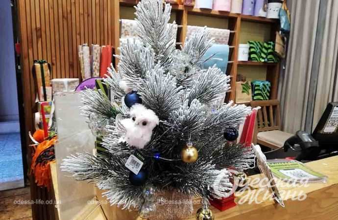Новогоднее настроение в одесских магазинах-4