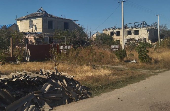 Херсон рік потому: як відбудовують знищене село Посад-Покровське