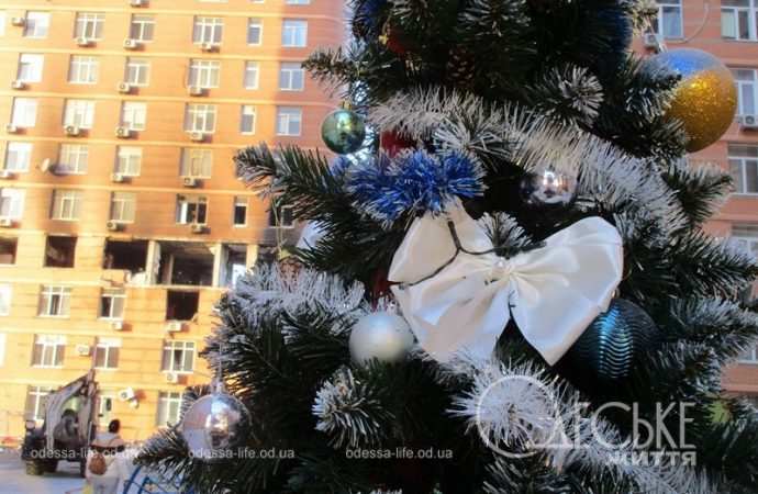 На Молдаванке, елка