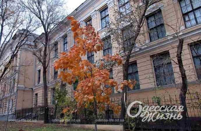 Одесский Горсад в декабре, почти осень