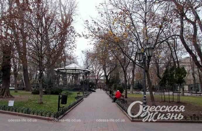 Одесский Горсад в декабре-3