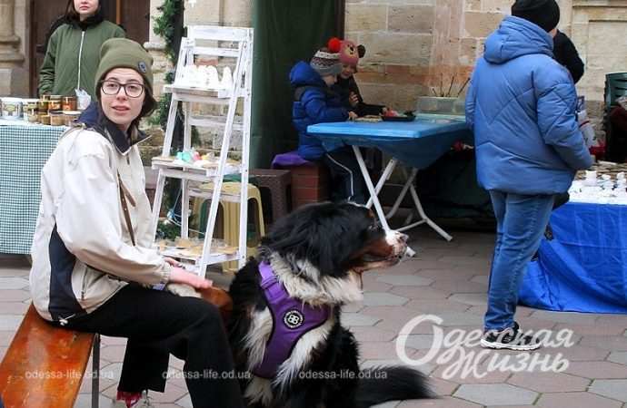 Посетители ярмарки в Одессе