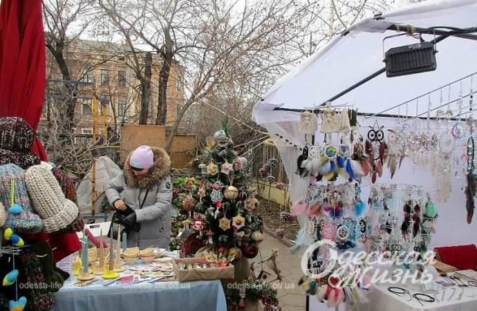 На ярмарке в Одессе