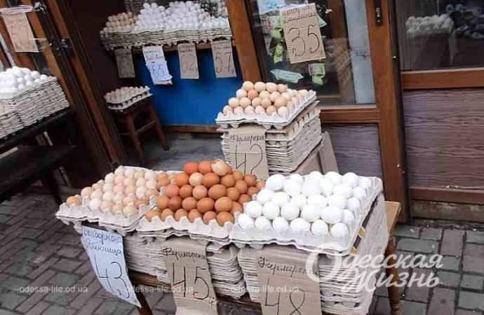 Цены на яйца в Одессе, Новый базар