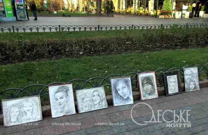 Одесса предновогодняя, портреты