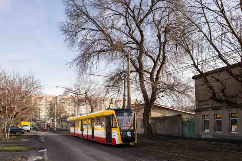 Одесский трамвай-длинномер