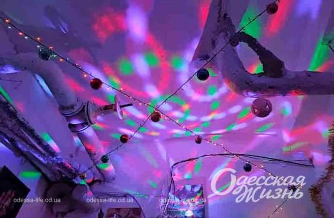 Бомбоубежище в Одессе накануне Нового года