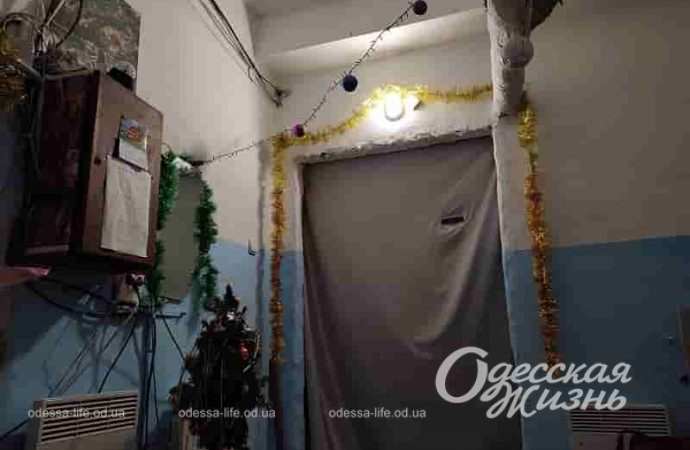 Вход в одесское убежище