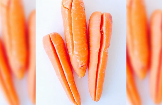 морква тріснутий коренеплід