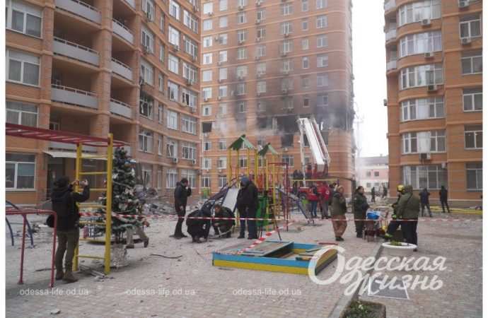 Обстріл Одеси 29.12.23