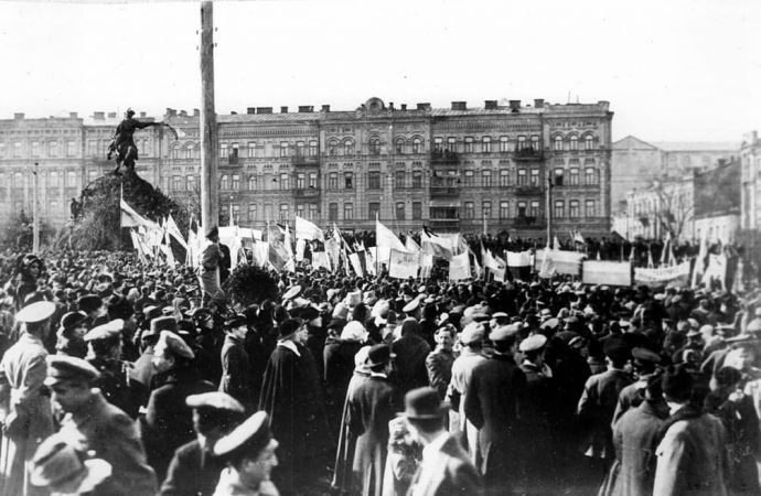 Акт воссоединения на Софийской площади, 1919 год