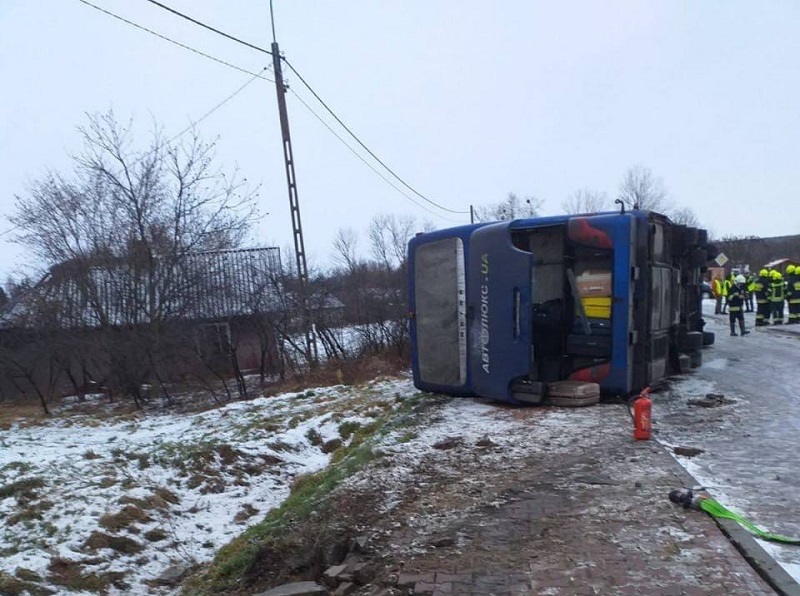 Автобус Варшава - Одесса попал в аварию в Польше