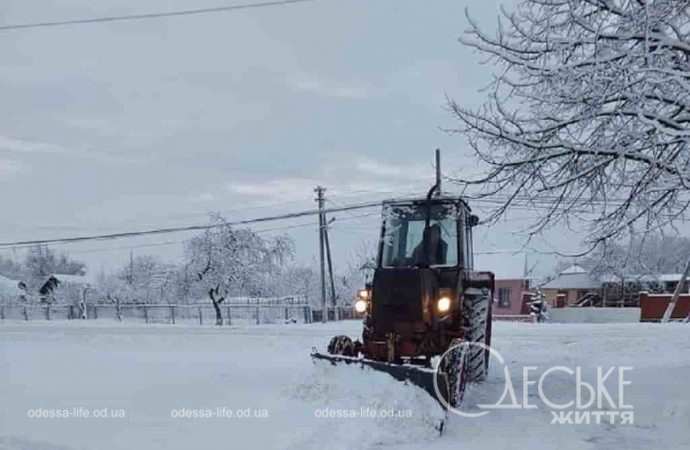 На півночі Одеської області продовжується справжня зима (фоторепортаж)