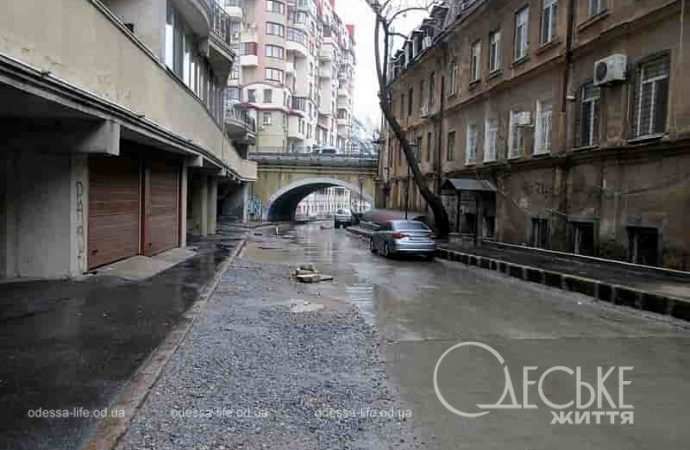 На Девоановском спуске в Одессе