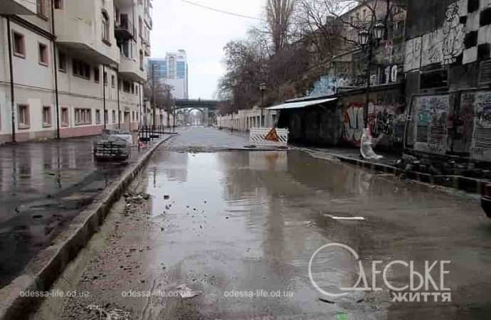 На Деволановском спуске в Одессе