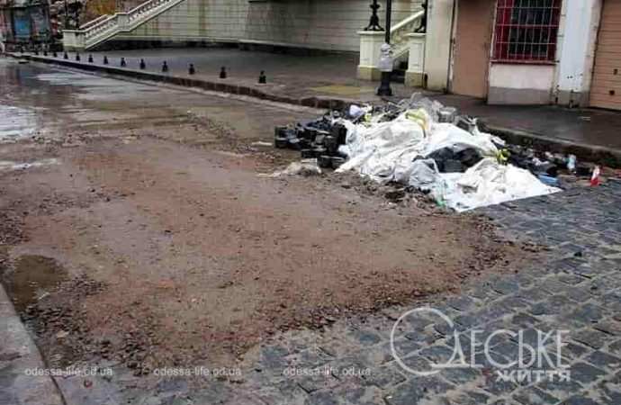 Брусчатка на Деволановском спуске