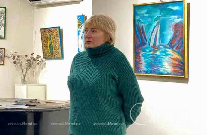 На выставке памяти Аллы Крикун