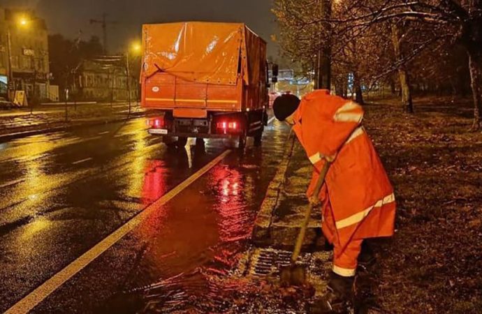 чистка дощоприймачів