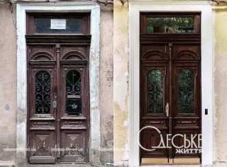 З аристократичним шармом: як виглядають старовинні одеські двері після реставрації