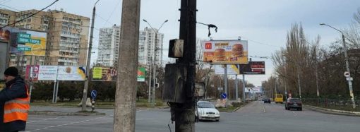 В Одессе на сложном перекрестке не работают светофоры