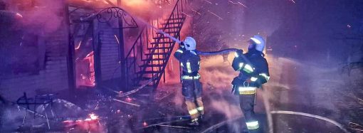 На Одещині під час пожежі згоріла людина (фото)