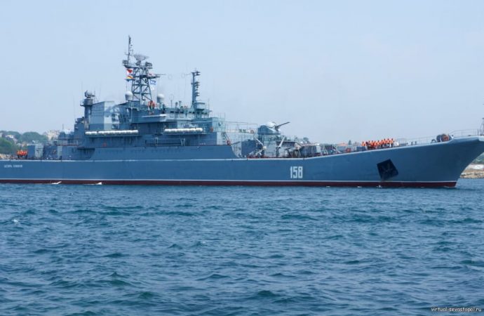 Війна, день 721-й: біля берегів Криму потоплено російський військовий корабель
