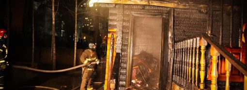 В одесском храме вспыхнул пожар: есть пострадавший