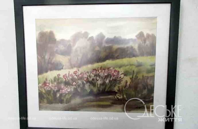 Выставка «Море акварели» в Одессе-5