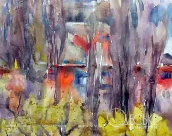 Выставка «Море акварели» в Одессе-6