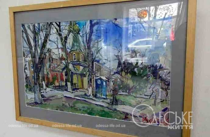 Выставка «Море акварели» в Одессе-7