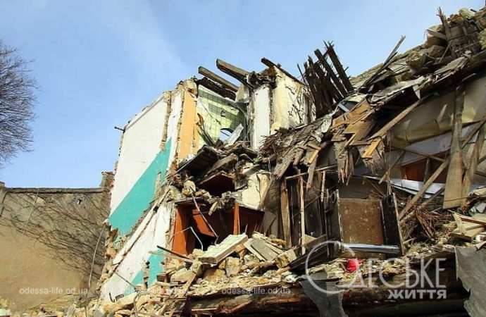 Одесский дом на Картамышевской, восстановлению не подлежит