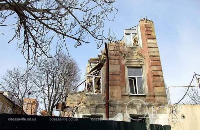 Одесский дом на Картамышевской, что осталось после обстрела