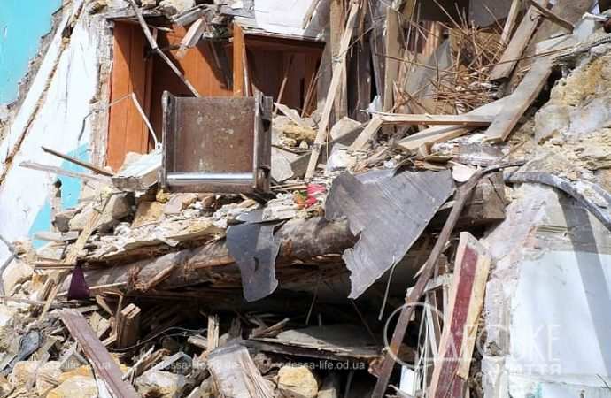 Руины дома на Молдаванке