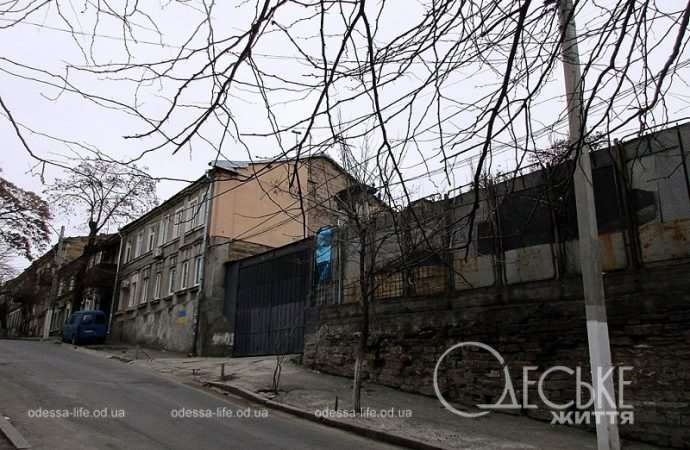 Одесса, Матросский спуск, дома