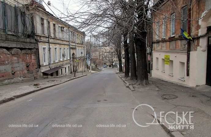 Одесса, Матросский спуск, дорога2