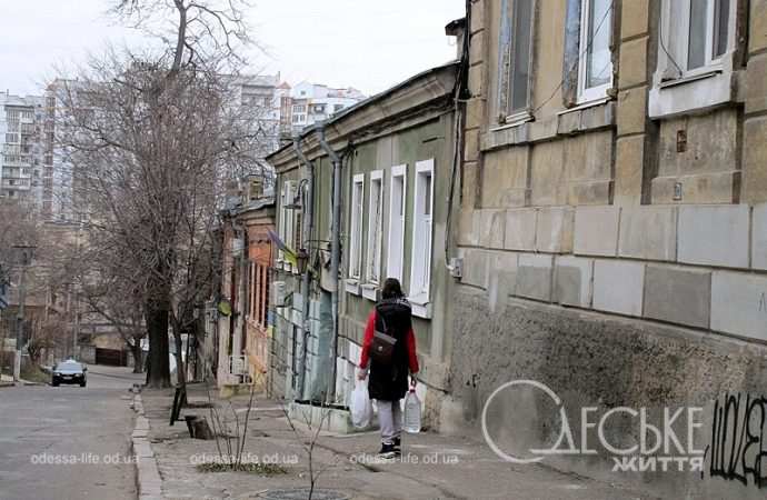 Одесса, Матросский спуск, пешеход