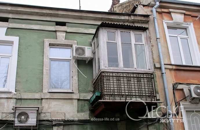 Одесса, Матросский спуск, балкон