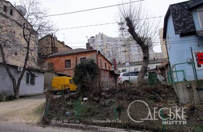 Одесса, Матросский спуск, двор