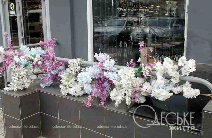 Одесса, цветочный декор