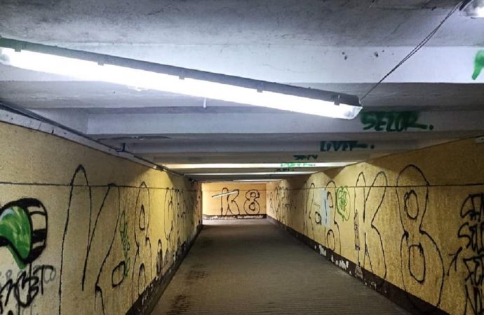 В Одесі хулігани розгромили підземний перехід (фото)