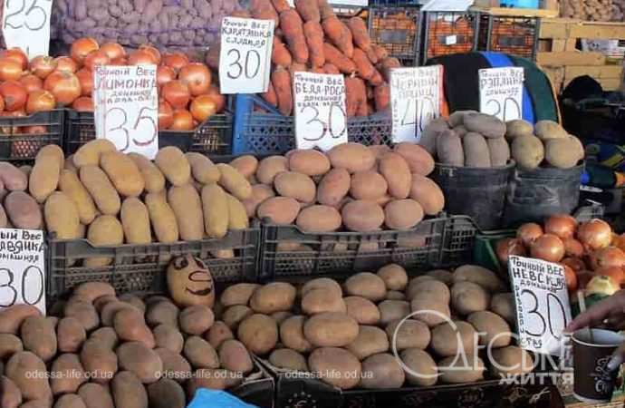 На Привозе, картошка