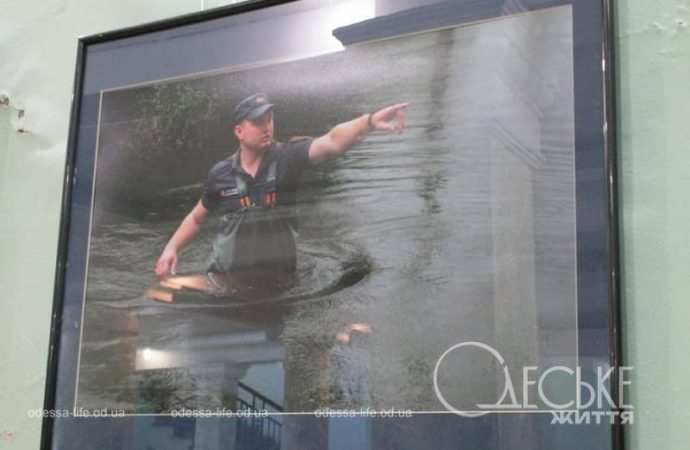 Фотовыставка Бориса Бухмана в Одессе, наводнение
