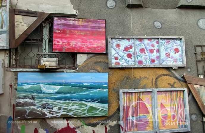Одесский арт-дворовик, картины одесских худодников