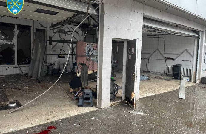 Наслідки ракетної атаки