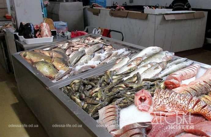 Новый рынок, рыба