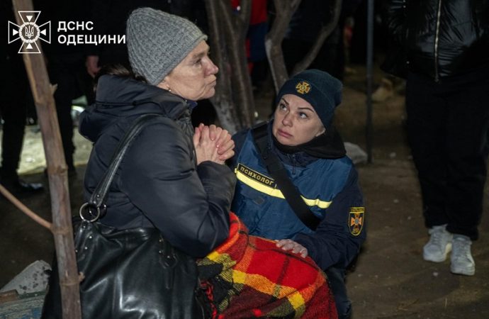 Последствия атаки на Одессу 2 марта 2024, ГСЧС3