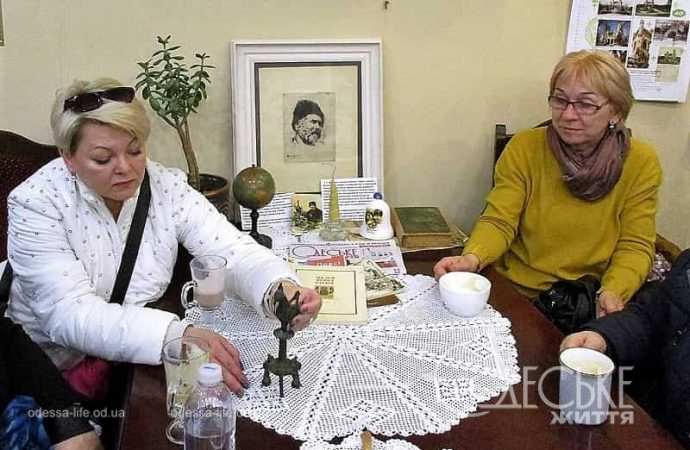 В одесском музее-кафе "Старая Одесса"