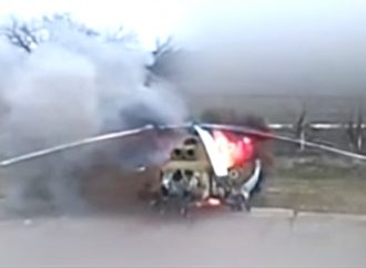 В Приднестровье взорвался вертолет: там винят в этом дрон из Одессы (видео, фото)
